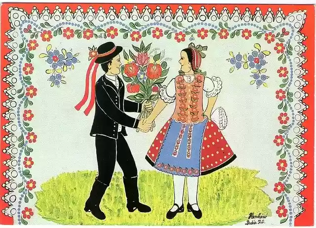 Free download Hungarian Traditional Costume -  free illustration to be edited with GIMP free online image editor