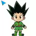 Tela Hunter x Hunter Anime Cursor para extensão Chrome web store em OffiDocs Chromium