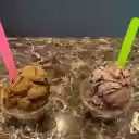 Ice cream cup with pink and blue spoon  screen for extension Chrome web store in OffiDocs Chromium