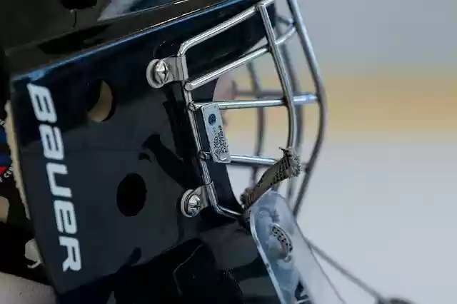Free download Ice Hockey Helm Sport -  free photo or picture to be edited with GIMP online image editor