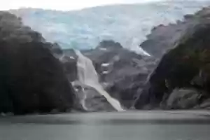 Free download Ice melt from Glacier in Pia Fjord free photo or picture to be edited with GIMP online image editor