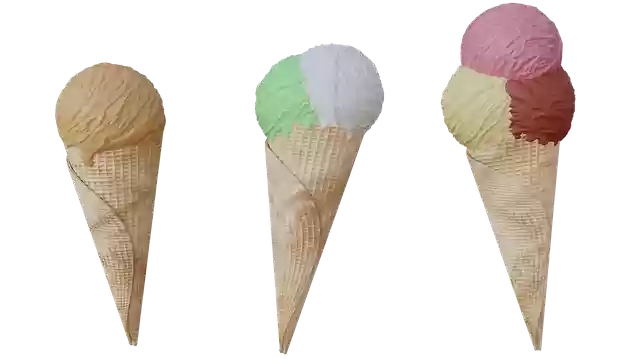 Free download Ice Waffle Summer Cream -  free photo or picture to be edited with GIMP online image editor