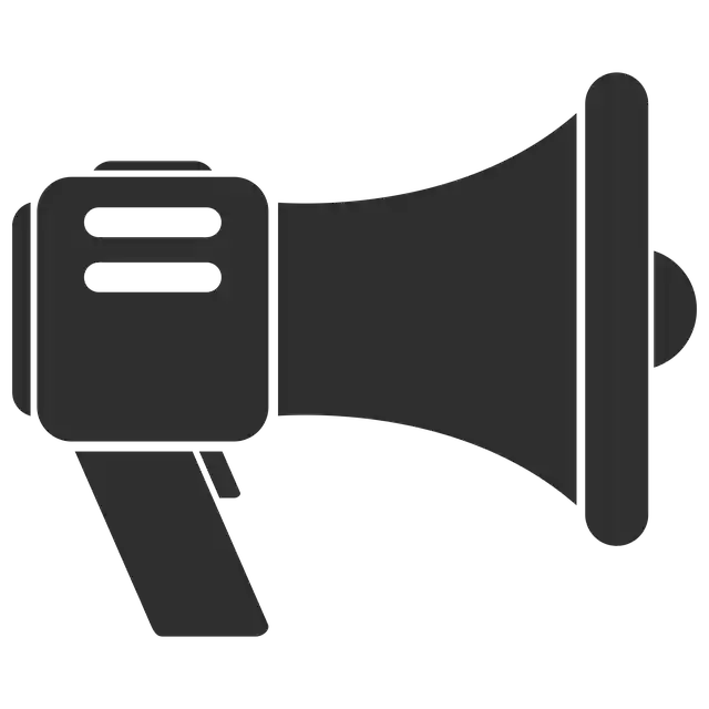 Free download Icon Black And White Megaphone -  free illustration to be edited with GIMP free online image editor