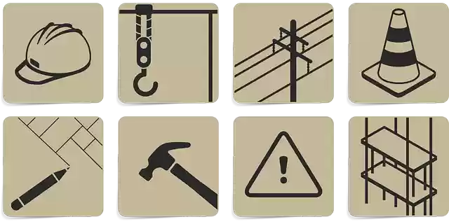 Iconset Icons Building LotFree vector graphic on