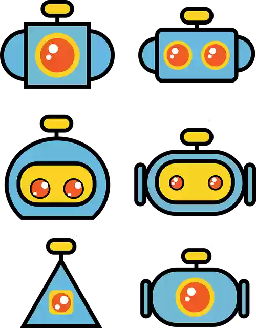 Free download Icons Robots Heads - Free vector graphic on Pixabay free illustration to be edited with GIMP free online image editor