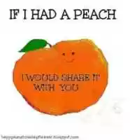 Free download If I Had A Peach free photo or picture to be edited with GIMP online image editor