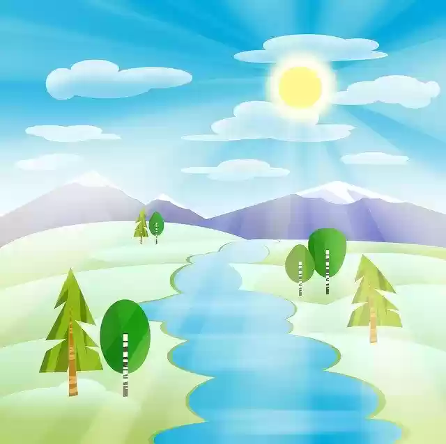 Free download Illustration Vector Landscape -  free illustration to be edited with GIMP free online image editor