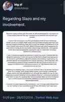 Free download Imallexx statement on Slazo accusations free photo or picture to be edited with GIMP online image editor
