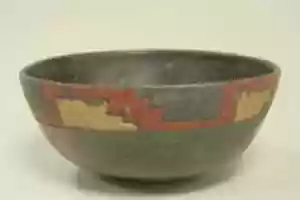 Free download Incised Greyware Bowl free photo or picture to be edited with GIMP online image editor