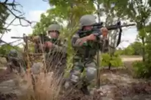 Free download Indian Army Soldiers - Ambush Demonstration free photo or picture to be edited with GIMP online image editor