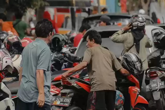 Free download indonesia human people bike road free picture to be edited with GIMP free online image editor