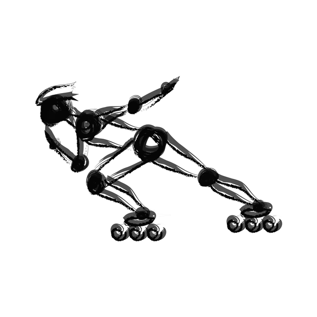 Free download Inline Speed Skating -  free illustration to be edited with GIMP free online image editor