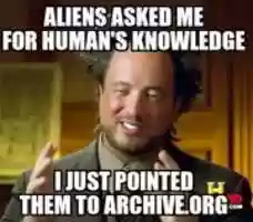 Free download Internet Archive Meme Donation Campaign free photo or picture to be edited with GIMP online image editor