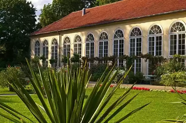 Free download In The New Garden Potsdam Orangery free photo template to be edited with GIMP online image editor