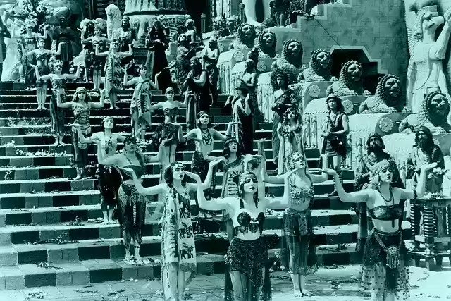 免费下载 Intolerance Babylon Parade Silent - 使用 GIMP 免费在线图像编辑器编辑的免费插图