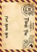 Free download Invitation Card - Harry Potter Theme  free photo or picture to be edited with GIMP online image editor