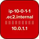 ip x x x x.ec2.internal to IPs  screen for extension Chrome web store in OffiDocs Chromium