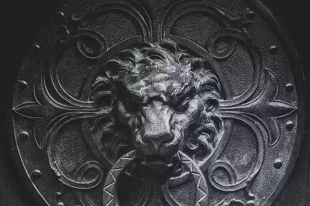 Free download Iron Lock Door -  free photo or picture to be edited with GIMP online image editor