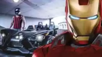 Free download Iron Man And Slingshot With Driver free photo or picture to be edited with GIMP online image editor