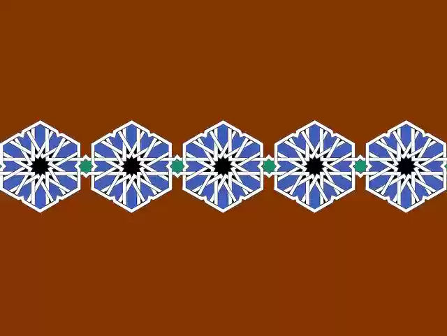 Free download Islam Motif Geometric -  free illustration to be edited with GIMP free online image editor