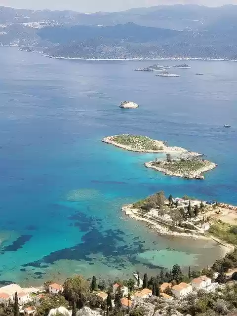 Free download Island Chain Beautiful Sea Ancient -  free photo or picture to be edited with GIMP online image editor