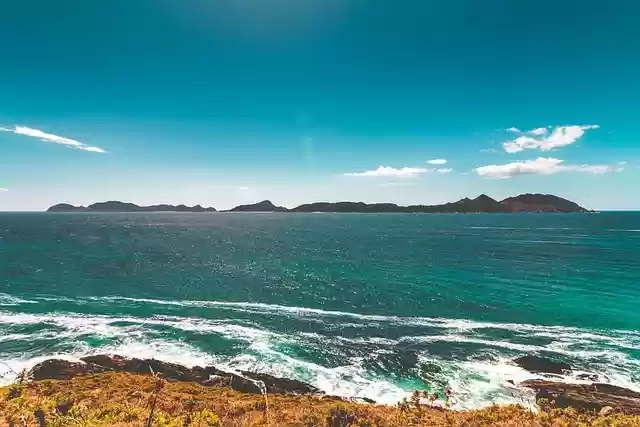 Free download islands cies galicia ocean sea free picture to be edited with GIMP free online image editor