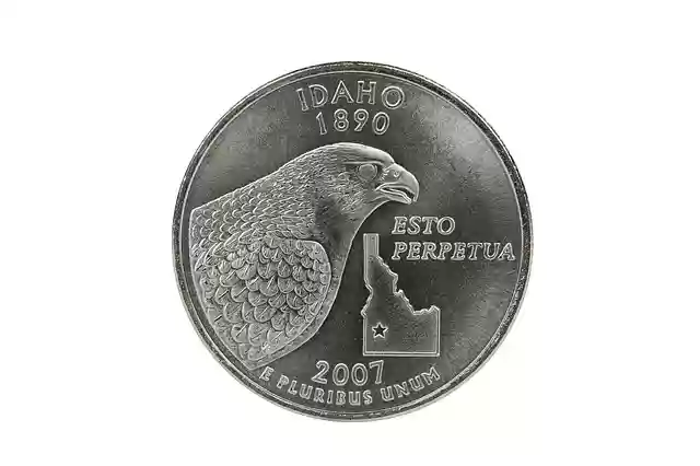 Free download isolated currency metallic idaho free picture to be edited with GIMP free online image editor