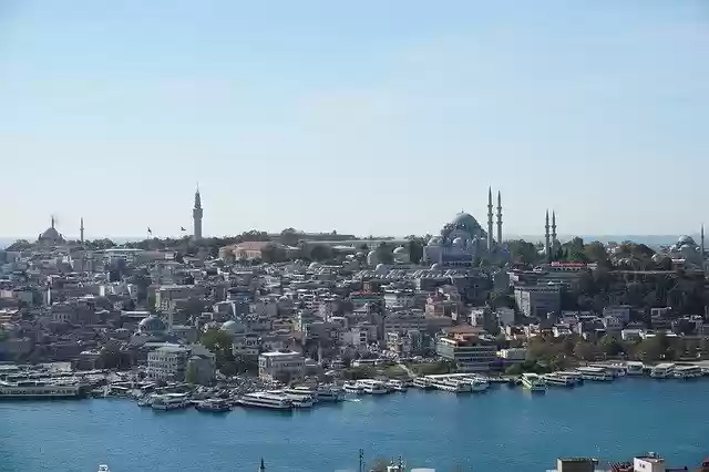 Free download Istanbul Estuary Süleymaniye -  free photo or picture to be edited with GIMP online image editor