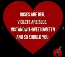 Free download #IStandWithWetsuweten Valentines Day Meme free photo or picture to be edited with GIMP online image editor