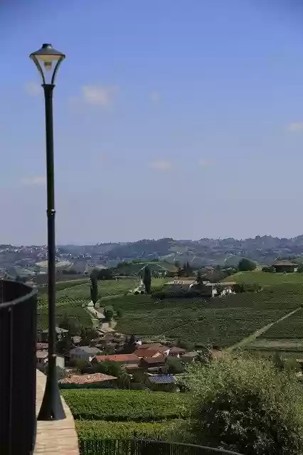 Free download Italy Piedmont Vineyard -  free photo or picture to be edited with GIMP online image editor