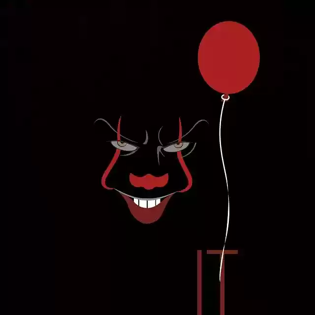 It Movie Minimal Poster -  GIMP online editor free Free download It Movie Minimal Poster -  free illustration to be edited with GIMP free online image editor