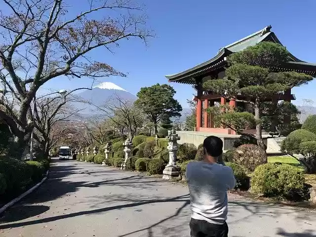 Free download Japan Fuji Mountain Autumn -  free free photo or picture to be edited with GIMP online image editor