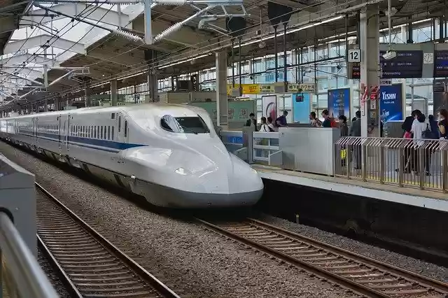 Free download Japan Shinkansen Railway Station -  free photo or picture to be edited with GIMP online image editor