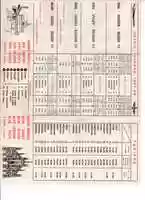Free download JAT Airways Yugoslavia Timetable & Tariff Sheet 1967/1968 free photo or picture to be edited with GIMP online image editor