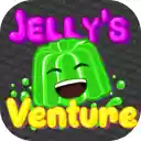 Jelly Venture Game Bounce Through a Colorful Adventure!  screen for extension Chrome web store in OffiDocs Chromium