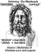 Free download Jesus= Hail Zeus free photo or picture to be edited with GIMP online image editor
