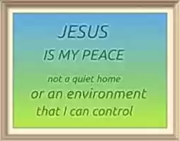 Free download Jesus Is My Peace free photo or picture to be edited with GIMP online image editor