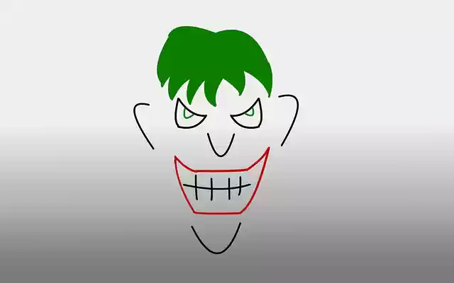 Free download Joker Batman Dc Comics -  free illustration to be edited with GIMP free online image editor
