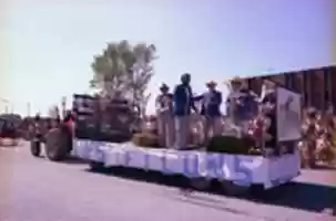 Free download Joueurs des Filons lors dune parade, 1979 free photo or picture to be edited with GIMP online image editor