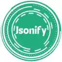 Jsonify  screen for extension Chrome web store in OffiDocs Chromium
