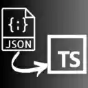 Json to TypeScript Interface  screen for extension Chrome web store in OffiDocs Chromium