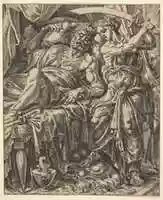 Free download Judith Slaying Holofernes, from The Story of Judith and Holofernes free photo or picture to be edited with GIMP online image editor