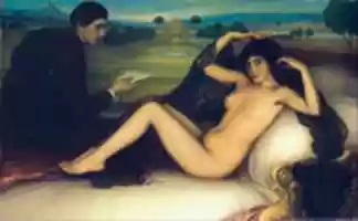Free download Julio Romero De Torres, Venus Of Poetry free photo or picture to be edited with GIMP online image editor