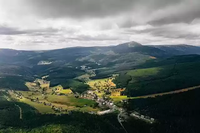 Free download Karkonosze Aerial Drone Giant -  free free photo or picture to be edited with GIMP online image editor