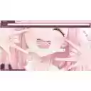 Kawaii Anime Pink  screen for extension Chrome web store in OffiDocs Chromium