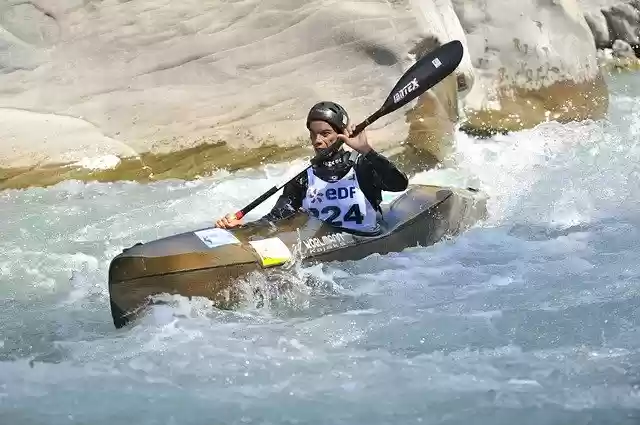 Free download Kayak Canoe Ubaye free photo template to be edited with GIMP online image editor