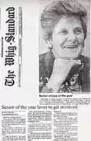 Free download Kay Paget Senior Of The Year Whig Article free photo or picture to be edited with GIMP online image editor
