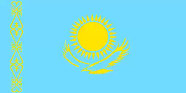 Free download Kazakhstan Flag Asia - Free vector graphic on Pixabay free illustration to be edited with GIMP free online image editor