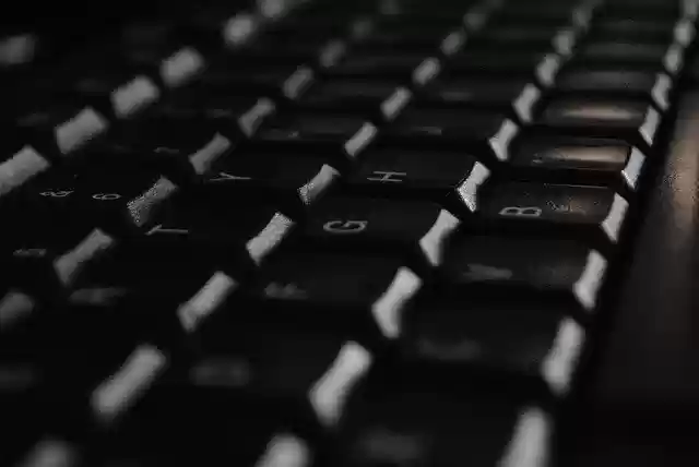 Free download Keyboard Black Hardware -  free photo or picture to be edited with GIMP online image editor