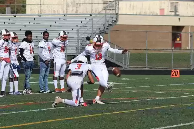 Free download Kicker High School Football -  free photo or picture to be edited with GIMP online image editor